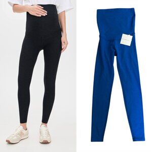Beyond the Bump Spacedye Love the Bump Midi Maternity Legging Wayfinder Blue